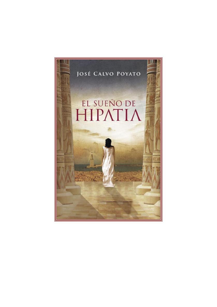 Portada de El sueño de Hipatia